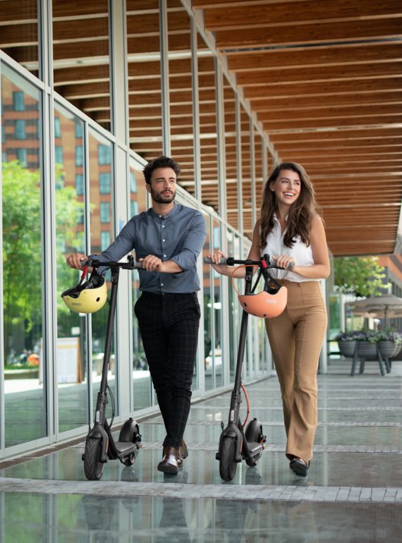 Segway electric scooters